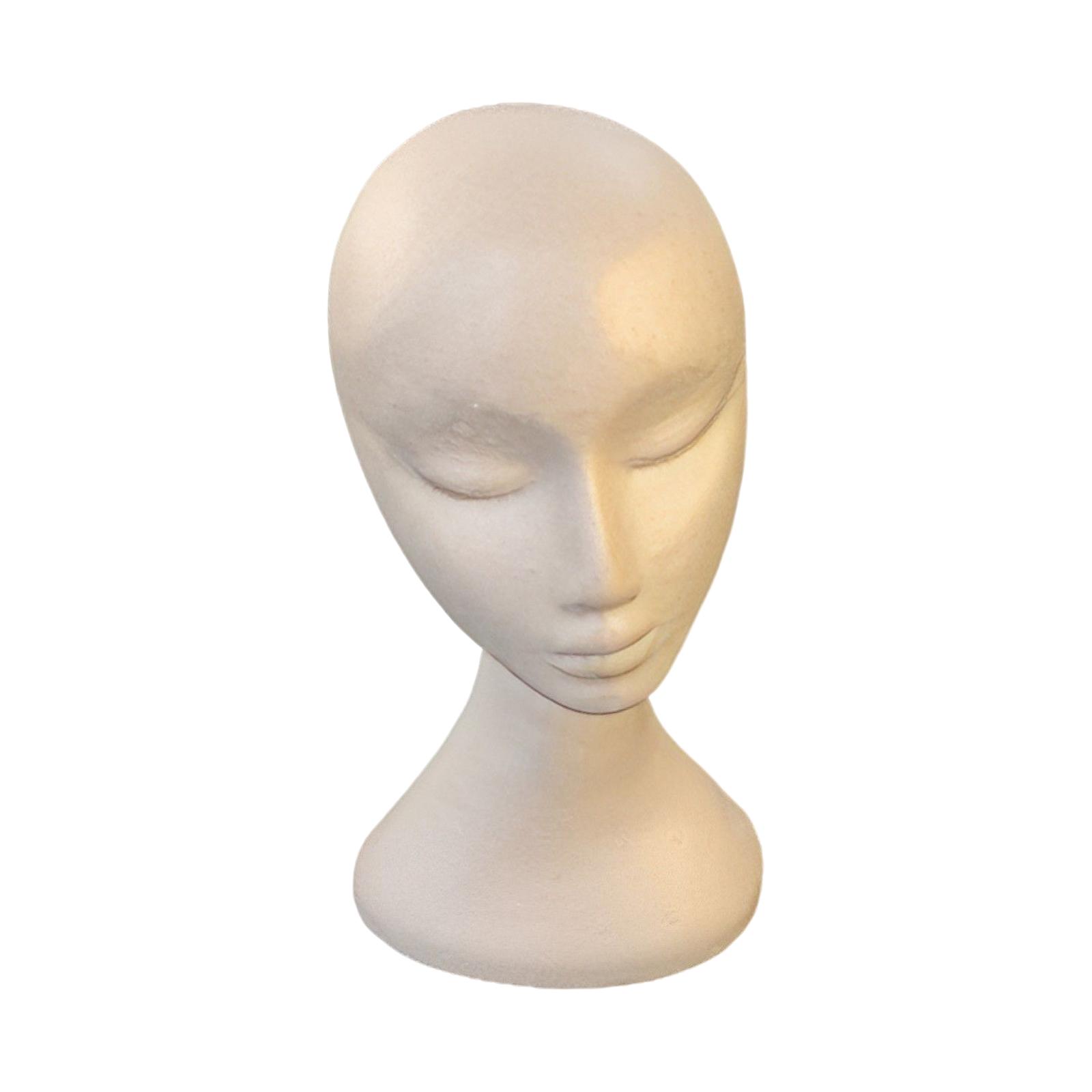 Foam Head Display Hair Display Stand for Salon Home Travel Eldest daughter  